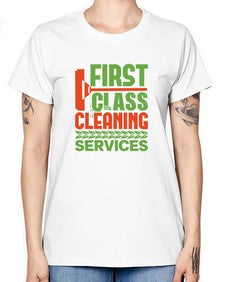 First class cleaning service Style 160# - cleaner -  Missy T-Shirt
