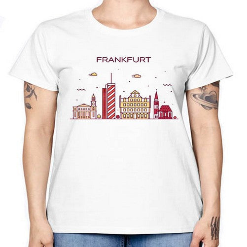 Frankfurt 745# - cities -  Missy T-Shirt