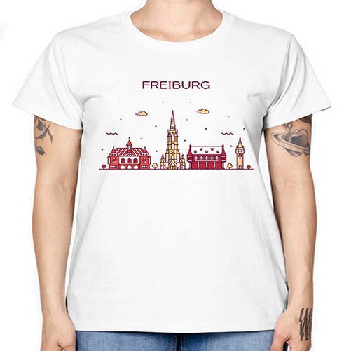 Freiburg 748# - cities -  Missy T-Shirt