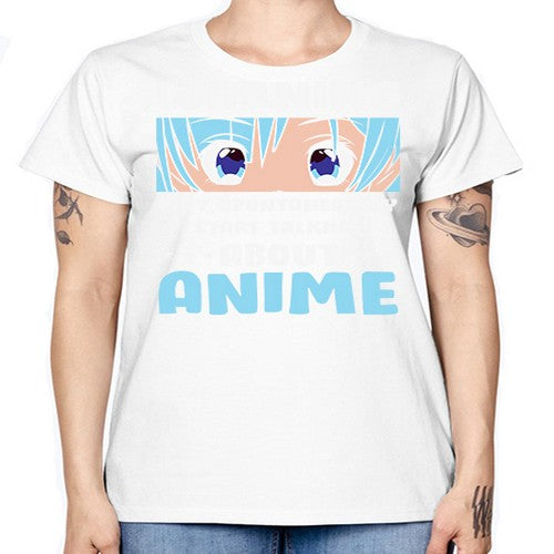 Funny Anime Talk About Anime 229# - anime -  Missy T-Shirt