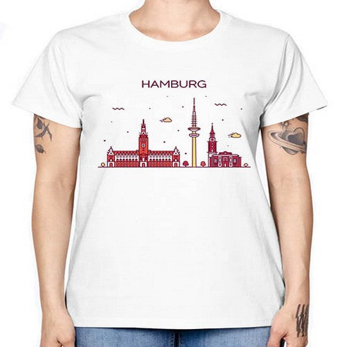 Hamburg 807# - cities -  Missy T-Shirt