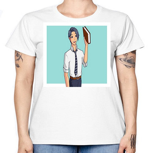 Happy teacher 185# - anime -  Missy T-Shirt