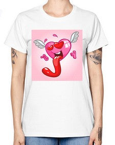 Heart 139# - cartoon general -  Missy T-Shirt