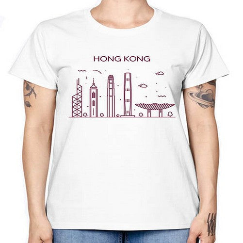 HongKong 900# - cities -  Missy T-Shirt