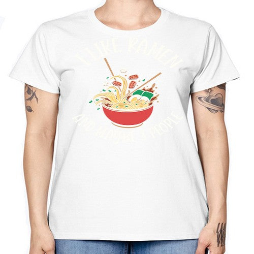 I Like Ramen Japanese Noodles 239# - anime -  Missy T-Shirt