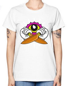I spy you 140# - cartoon general -  Missy T-Shirt
