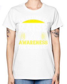 Im trying to raise awareness for veterans Style 43# - Self awareness -  Missy T-Shirt