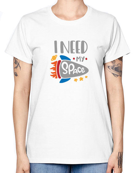 Ineedmyspace 17# - space -  Missy T-Shirt