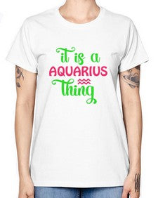 It is a aquarius thing 252# - aquarius -  Missy T-Shirt