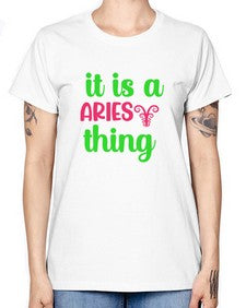 It is a aries thing 253# - aries -  Missy T-Shirt