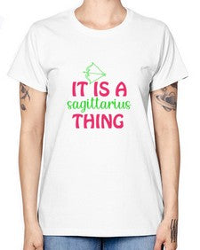 It is a sagittarius thing 257# - sagittarius -  Missy T-Shirt