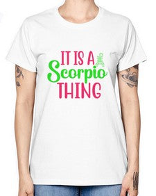 It is a scorpio thing 258# - scorpio -  Missy T-Shirt