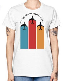 Its the Era of Digital Nomad 10# - internet -  Missy T-Shirt