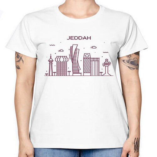 Jeddah 989# - cities -  Missy T-Shirt
