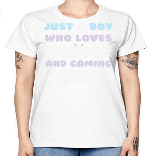 Just A Boy Who Loves 261# - anime -  Missy T-Shirt