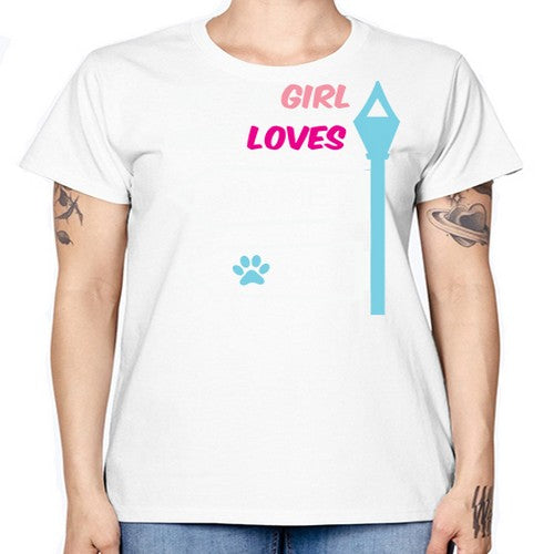 Just A Girl Who Loves Anime 264# - anime -  Missy T-Shirt