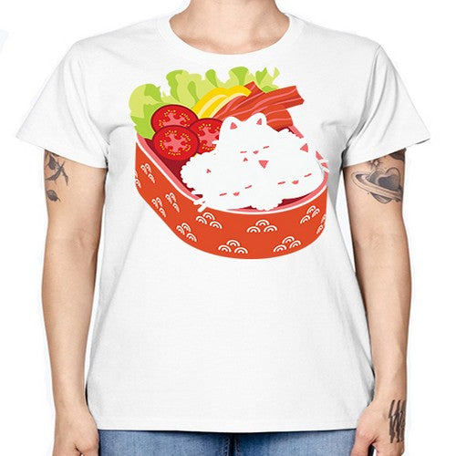 Kawaii Cat Boxed Lunch Anime Anime 266# - anime -  Missy T-Shirt