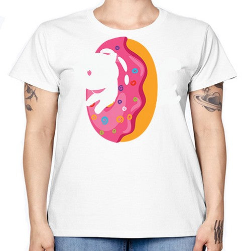 Kawaii Cat Donut Anime Lover Anime 267# - anime -  Missy T-Shirt