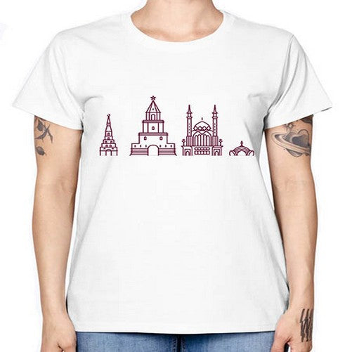 Kazan 1034# - cities -  Missy T-Shirt
