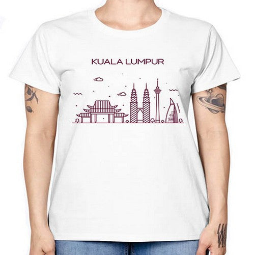 KualaLumpur 1090# - cities -  Missy T-Shirt