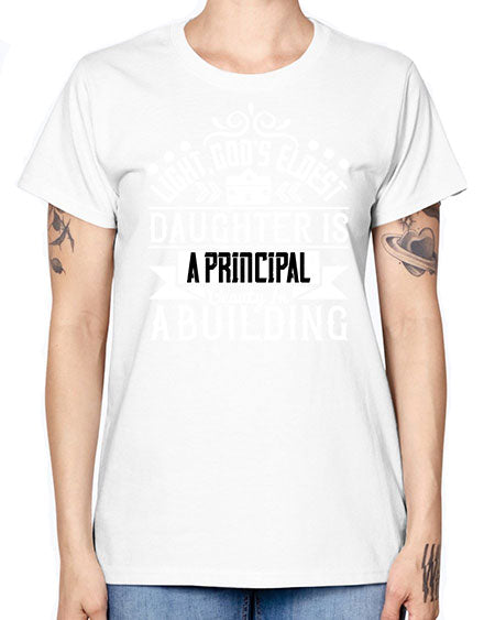 Light Gods eldest daughter is a principal beauty in a building Style 274# - architect -  Missy T-Shirt