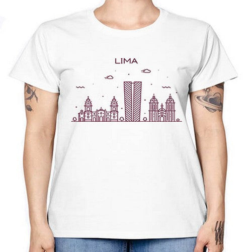 Lima 1136# - cities -  Missy T-Shirt