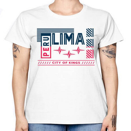 Lima 1138# - cities -  Missy T-Shirt