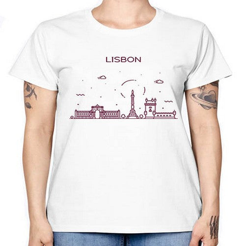 Lisbon 1145# - cities -  Missy T-Shirt