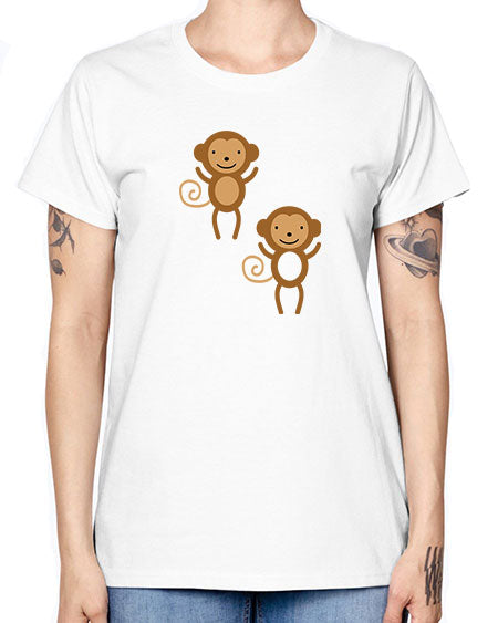 Little_monkeys_MF_5814 - monkey -  Missy T-Shirt