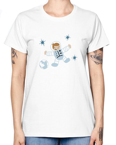 Littlespaceman 16# - space -  Missy T-Shirt