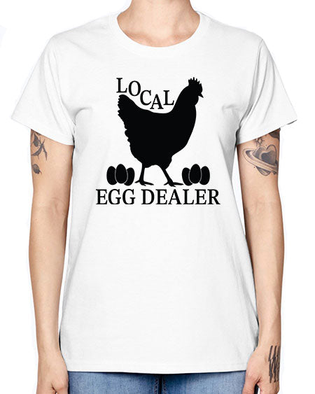 Local Egg Dealer - chicken -  Missy T-Shirt