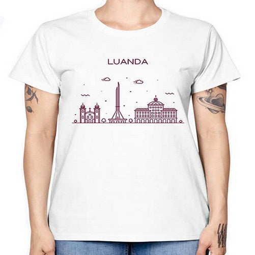 Luanda 1178# - cities -  Missy T-Shirt