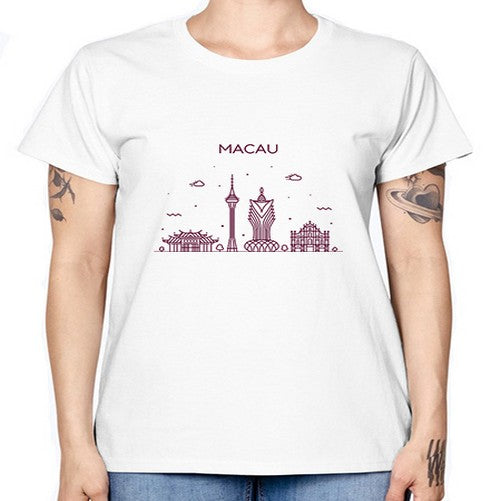 Macau 1196# - cities -  Missy T-Shirt