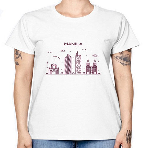 Manila 1231# - cities -  Missy T-Shirt