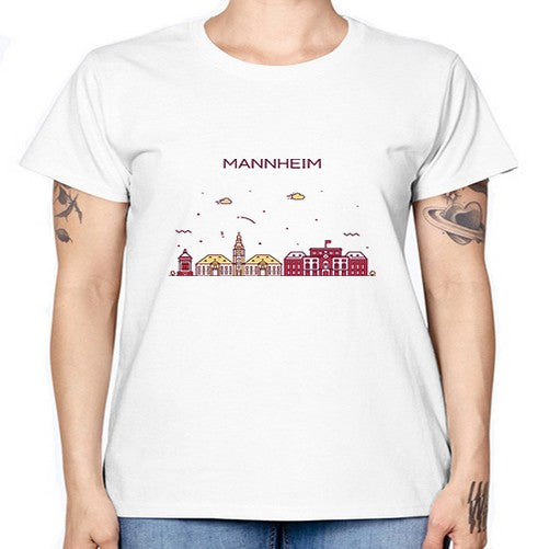 Mannheim 1237# - cities -  Missy T-Shirt
