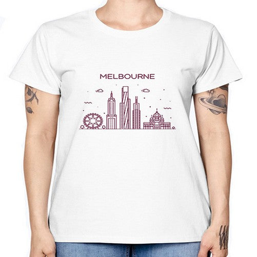 Melbourne 1269# - cities -  Missy T-Shirt