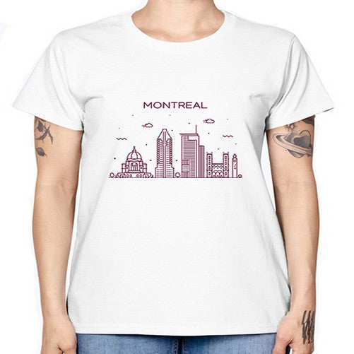 Montreal 1346# - cities -  Missy T-Shirt