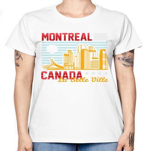 Montreal 1348# - cities -  Missy T-Shirt