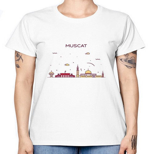 Muscat 1397# - cities -  Missy T-Shirt