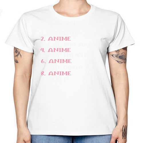 My Perfect Day Funny Kawaii Anime 269# - anime -  Missy T-Shirt