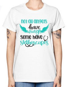 Not All Angels Have Style Style 1134# - nurse -  Missy T-Shirt