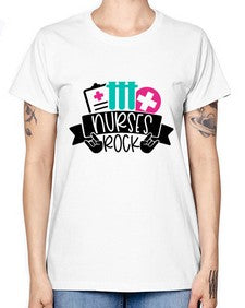 Nurses Rock Style Style 1253# - nurse -  Missy T-Shirt