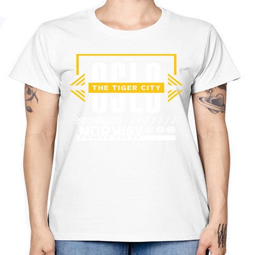 Oslo 1553# - cities -  Missy T-Shirt