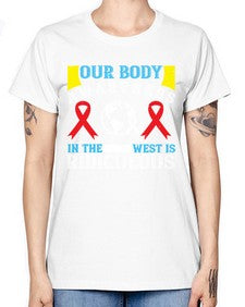 Our body awareness in the West is ridiculous Style 33# - Self awareness -  Missy T-Shirt