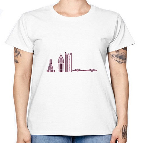 Pittsburgh 1625# - cities -  Missy T-Shirt