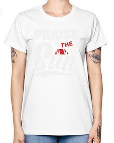Praise the sun 40# - video games -  Missy T-Shirt