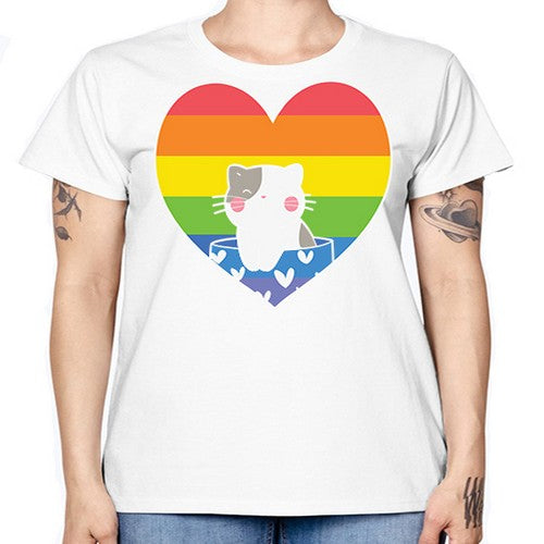 Pride Cat LGBT Kawaii Cats Anime 276# - anime -  Missy T-Shirt