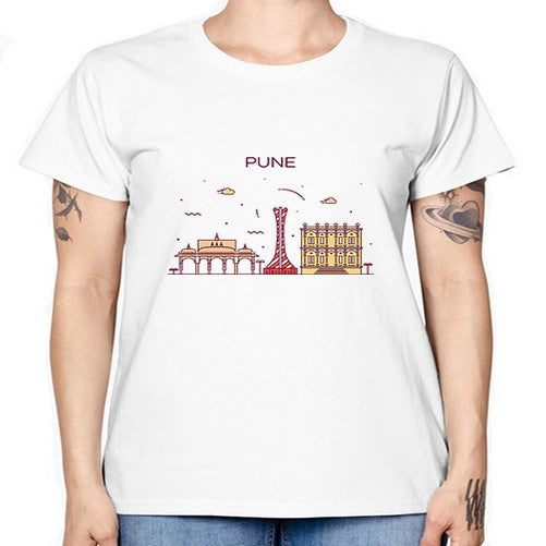 Pune 1696# - cities -  Missy T-Shirt