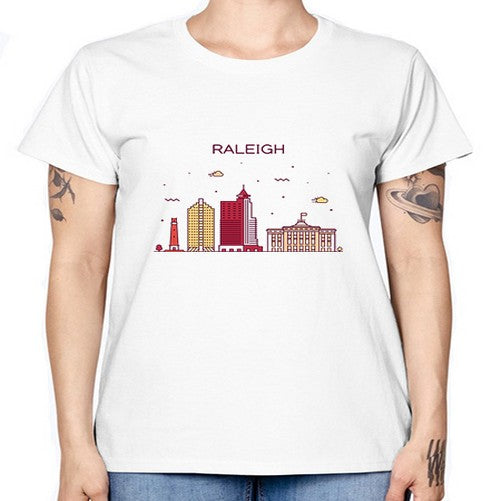 Raleigh 1710# - cities -  Missy T-Shirt