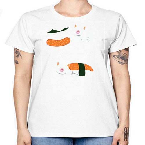 Ramen Cat Kawaii Anime Japanese Anime 279# - anime -  Missy T-Shirt